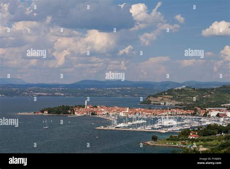 Townscape Izola Adriatic Coast Slovene Littoral Slovenia Stock