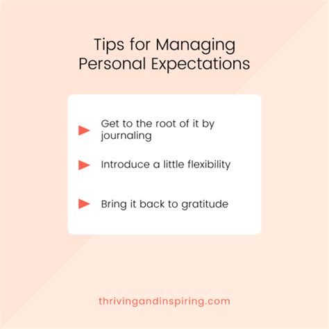 Managing Expectations To Avoid Disappointment 7 Key Tips