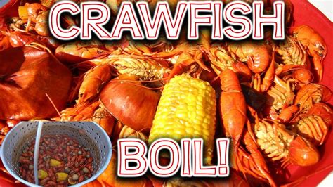 How To Boil Crawfish And Eat It Too Youtube