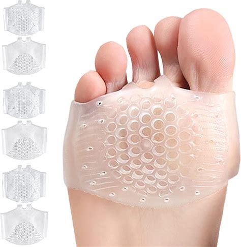 Buy Metatarsal Pads For Women 6 Pcs Extra Thickness Silicone Gel