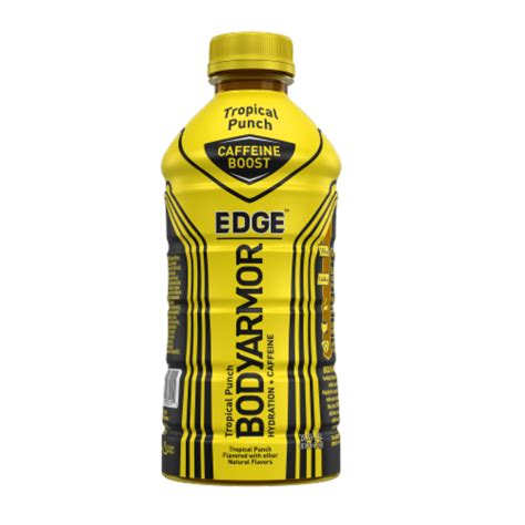 Bodyarmor Edge Caffeine Tropical Punch Sports Drink Bottle 283 Oz