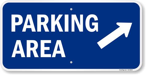 Parking Lot Directional Signs