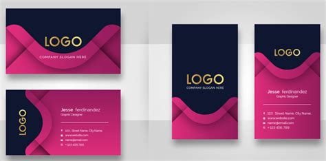 Free Business Card Templates With Clipart