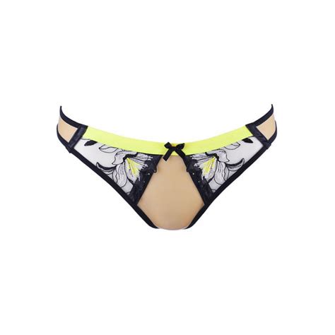 Lingerie Femme String Fluo Avec Ses Broderies V Axami