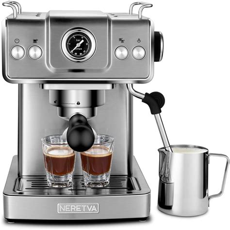 Neretva 20 Bar Espresso Machine Expresso Coffee Machine With Milk