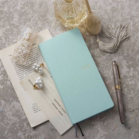 Hobonichi Weeks Book Japanese JANUARY 2024 Paper Series Pale Blue