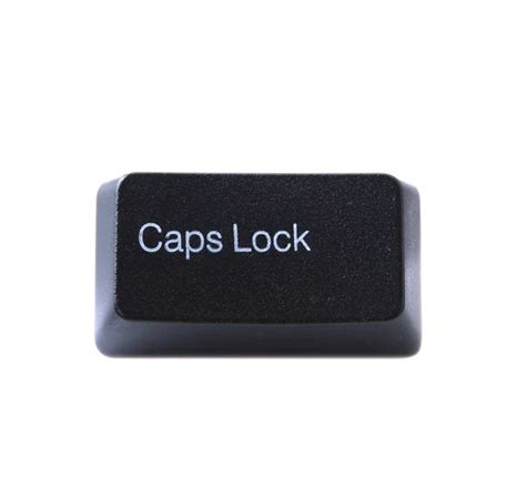 Keyboard Caps Lock Key — Stock Photo © deepspacedave #1536115