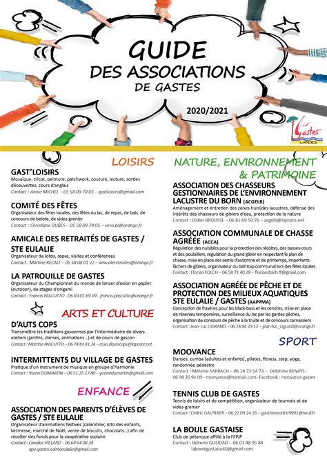 Guide Des Associations Les Actus Du Village Agenda Et Actus