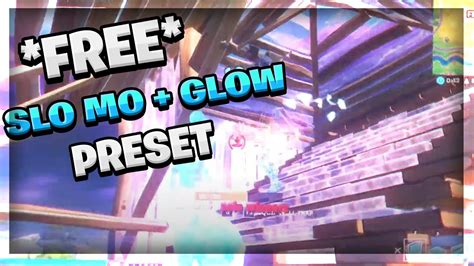 FREE INSANE KILL SLO MO GLOW PRESET Edit Like Yarn Numby