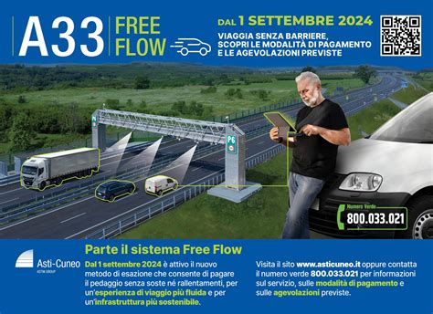 Il Sistema Free Flow Asti Cuneo Autostrada A