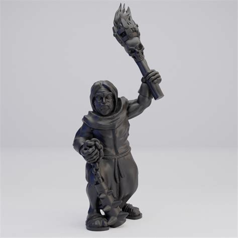 Hot Goblin Cultist Torch Flail