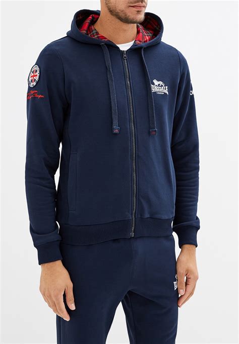 Толстовка Lonsdale, цвет: синий, LO789EMFXWW5 — купить в интернет ...