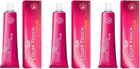 Wella Color Touch Plus 66 07 Dunkelblond Intensiv Natur Braun 3x60 Ml