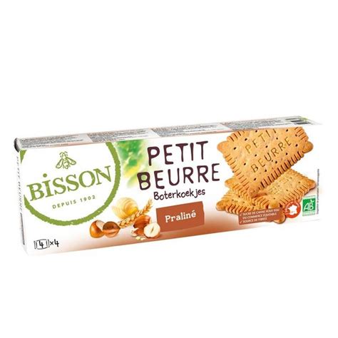 Biscuiti Petit Beurre Cu Praline Eco Bio 150g Bisson