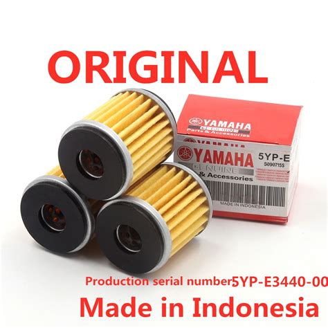 YAMAHA Oil Filter Original Yamaha Motorcycle Oil Filter Shopee