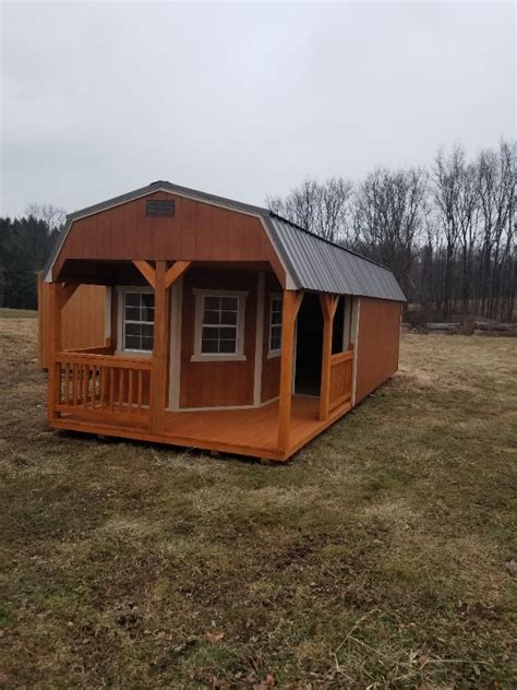 Wilderness Deluxe Lofted Cabin X Shed