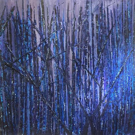 Naked Trees Abstract Expressionism Robbie Kaye