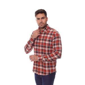 Camisa Xadrez Masculina Flanelada Manga Longa Crocker