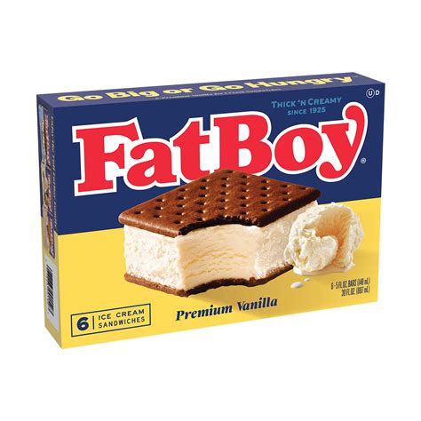 Fatboy Ice Cream Ice Cream Sandwiches