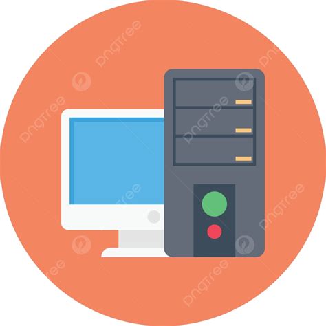 Computadora Vector Computadora En Blanco Vector Png Vector