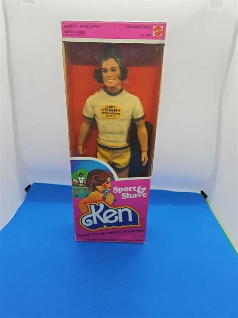 Vintage Barbie Ken Doll Sport And Shave Ken Mattel Brown