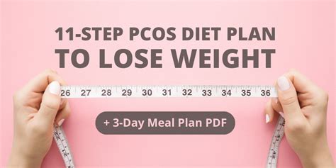 11 Step Pcos Diet Plan To Lose Weight 3 Day Meal Plan Pdf