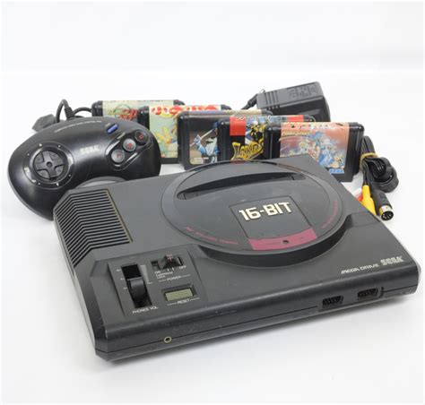 Mega Drive Sega Console System Original Haa Games Ref Q