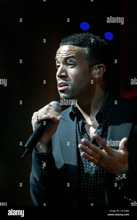 British Singer And Songwriter Craig David Stock Photo Alamy