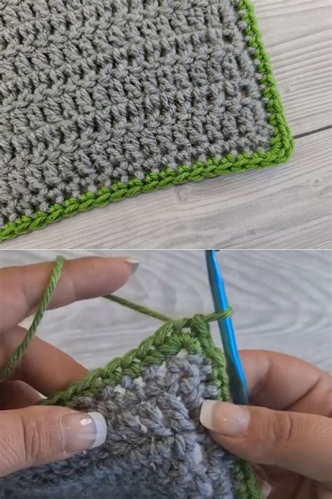 Crochet Easy Lace Border (aka Chain Border) With Video - Crafting Happiness