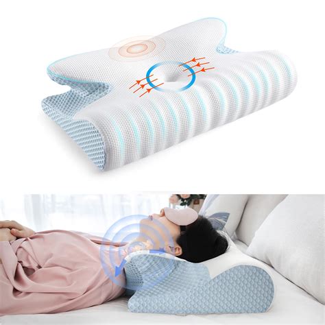 Almohada Ortop Dica De Espuma Viscoel Stica Coj N Suave De Rebote Lento