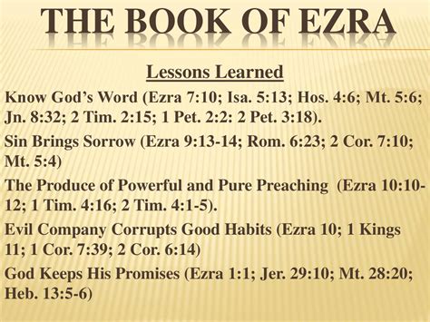 The Book Of Ezra Backround Ppt Download