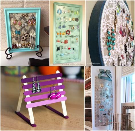 Lovely Diy Earring Holder Ideas For You