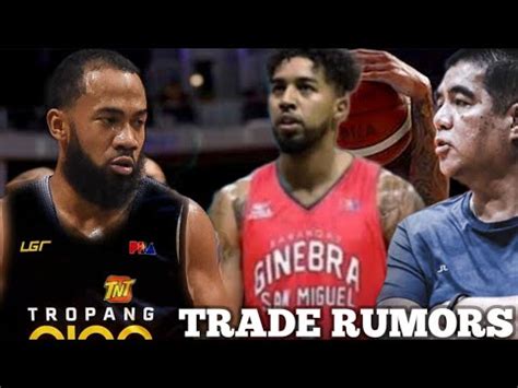 Pba Updates Trade Alert Mickey Williams To Ginebra Stanley Pringle To