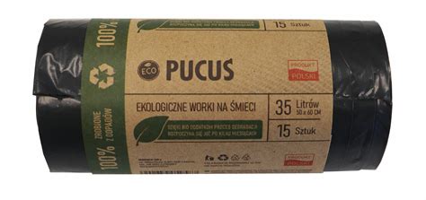 Worek na śmieci Eco Ldpe 35 l 15 szt Pucuś Bricomarche pl