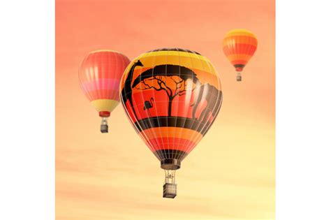 Hot Air Balloon Mockup By Rebrandy TheHungryJPEG