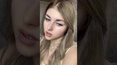 Live Beautiful Sexy Blonde Girl YouTube