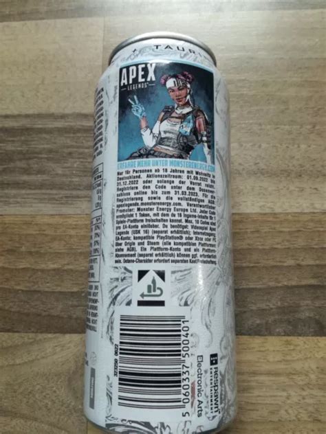 Monster Apex Legends 2022 Energy Drink Dose Ultra In Game Full Can Tab