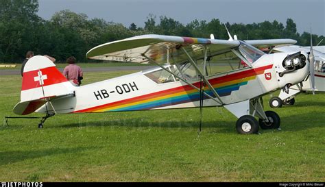 Hb Odh Piper L 4a Grasshopper Private Mirko Bleuer Jetphotos