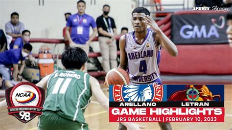 Ncaa Season 98 Game Highlights Arellano Vs Letran February 10