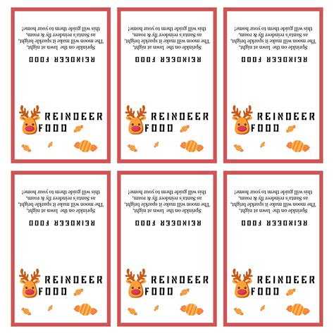 10 best free reindeer food tags printables pdf for free at – Artofit