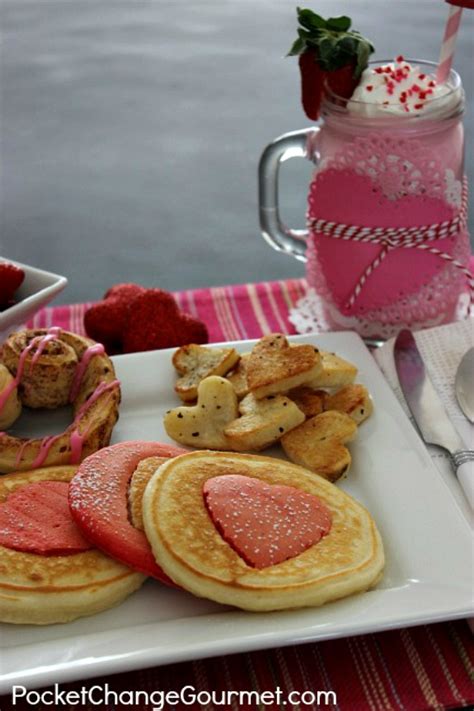 Valentine's Day Breakfast - Pocket Change Gourmet