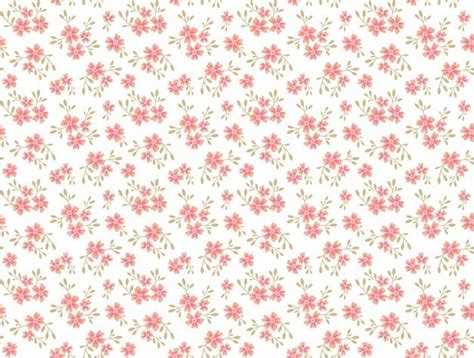 Cute Floral Pattern With Small Flowers Premium Vector