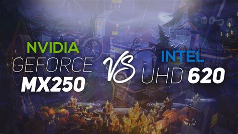 NVIDIA Geforce MX250 VS Intel UHD 620 2019 YouTube