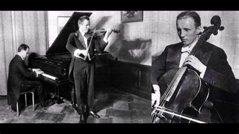 Busch Trio Brahms Piano Trio No 2 In C Op 87 1951 YouTube