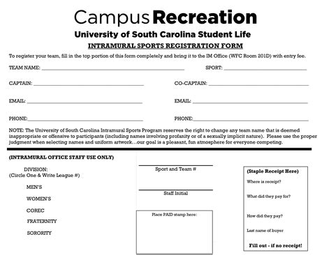 registration form sample templates  allbusinesstemplatescom