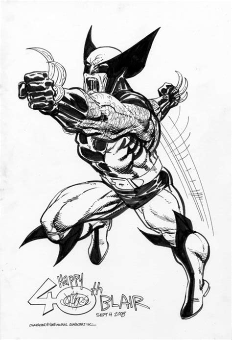 John Byrne Draws Wolverine Comic Wolverine Comic Art Marvel Art