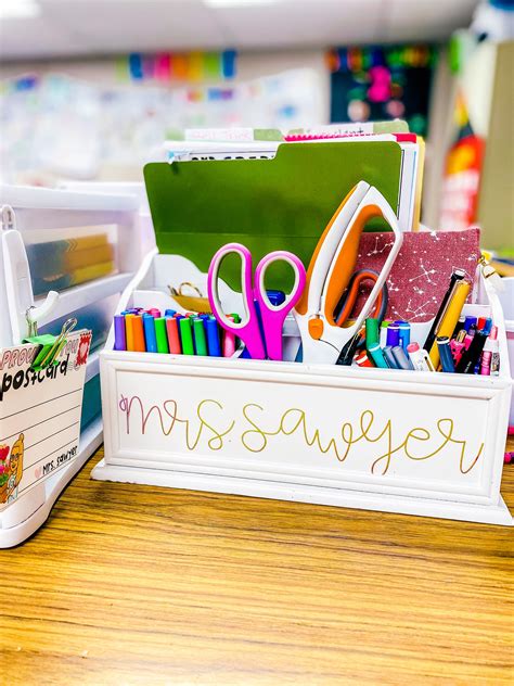 10 Teacher Desk Organization Hacks In 2022 Teacher Desk Organization