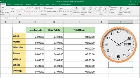 C Mo Hacer Calculo De Horas Diurnas Nocturnas Y Extras En Excel