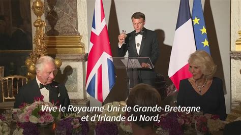 Visite De Charles Iii L Amiti Franco Britannique Au Menu Du D Ner D