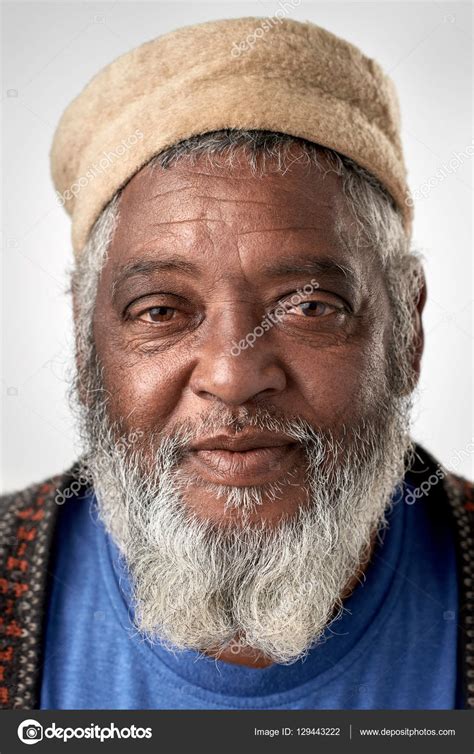 Senior African Man With No Expression Stock Photo By Daxiao